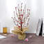 Arbre de table artificiel à baies rouges avec base en toile de jute, baies décoratives rouges pour la Saint-Valentin, décoration d'arbre artificiel pour la fête de la Saint-Valentin-2099154439