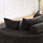 Chaise pivotante 55 po en chenille simple L-1928850769