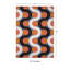 Tapis abstrait lavable intérieur / extérieur Kivett-856349454