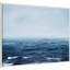 «Grayscale Seascape IV» par Michael Willett, reproduction d'art sur toile encadrée-112655147