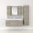 Silhouette 48" Wall-Mounted Single Bathroom Vanity Set with Cultured Marble Top-694838356