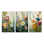 Ensemble d'impressions 3 pièces - Fleurs sauvages peintes-1125578378-1125578379