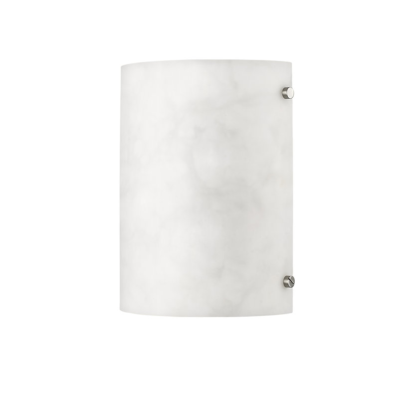 Kherrington 10" Tall Steel Flush Mounted Sconce