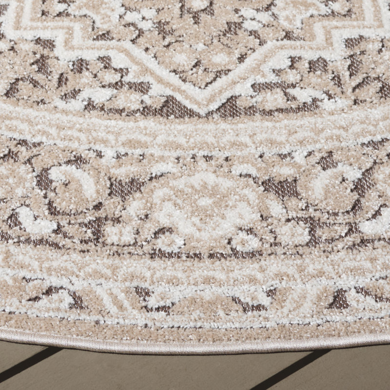 Brysin Area Rug, Round 6'7"