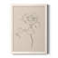 Floral Contour Study I - Peinture sur toile encadrée-162831842-162831844
