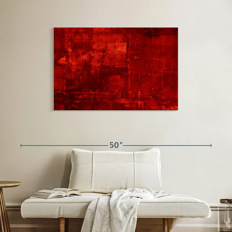 Avery Love Is Red, 26" H x 39" W
