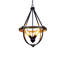Luminaire suspendu lanterne 4 lumières