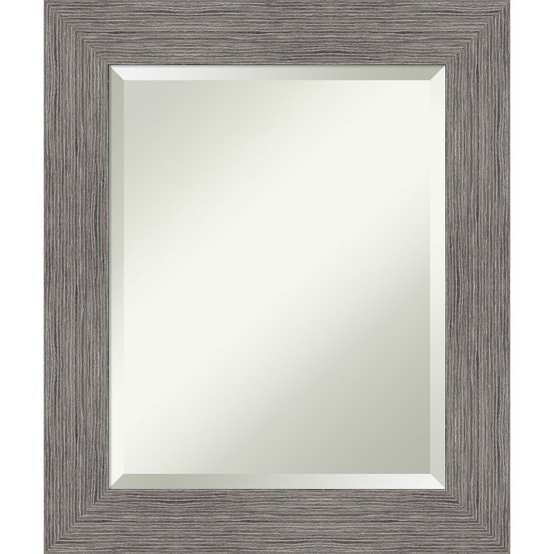 Eliakim Flat Wall Mirror, 25.38" x 21.38"