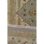Wool Oriental Area Rug in Cream/Blue