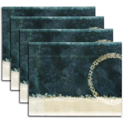 Napperon abstrait en polyester