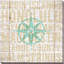 «Bon Voyage Compass», art textuel-25391044-25391053