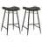 Amita Leather Upholstered Counter Stool Espresso-1065999184-1065999185