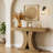 Farmhouse Console Table, 59" Modern Narrow Sofa Entryway Table Behind the Couch