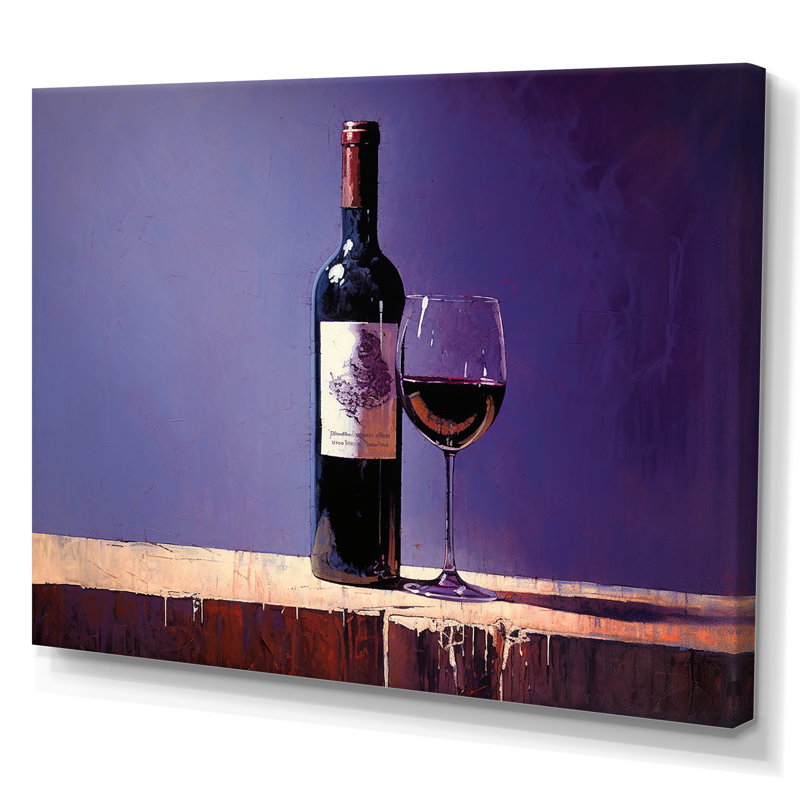 Syrahs Shadow I sur impression sur toile, Toile tendue, H 16 po x l 32 po x P 1 po