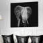 Artistique éléphant - impression sur toile tendue-29495663
