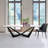 Rectangular with Steel Base Dining Table