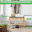 3 Pair Shoe Storage Bench
