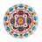 Mikasa Painted Medallion 6 In. Appetizer Plates