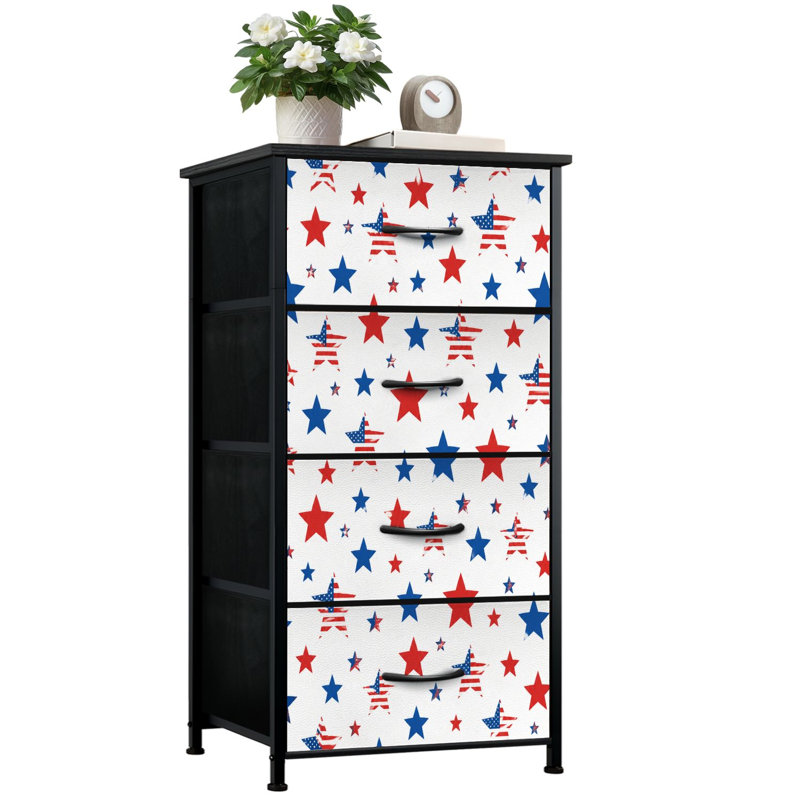 Commode de rangement verticale 4 tiroirs Patriot