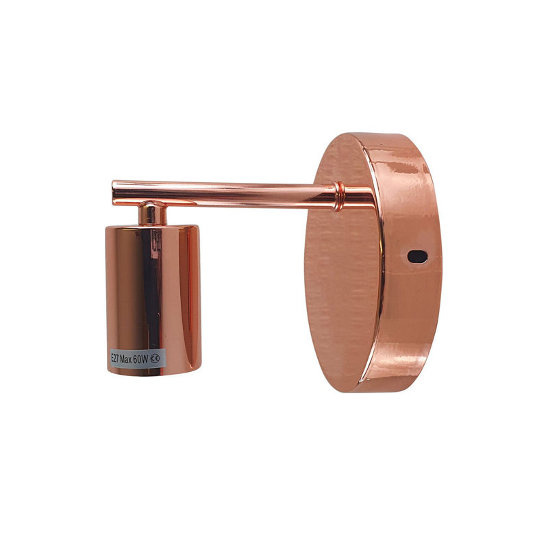Lissowski Armed Sconce, No, Rose Gold