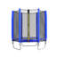 Mcneal Freeport Park 152.4cm Round Backyard Trampoline with Safety Enclosure-250958317
