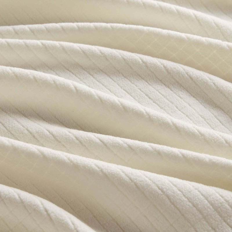 Couverture en micropolaire très grand, L 108 po x l 90 po, Taupe
