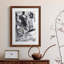«Black and White Mix IV» - Peinture encadrée-1423623121-1423623120