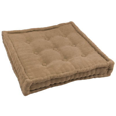 Buttons Microsuede Reversible Throw Pillow