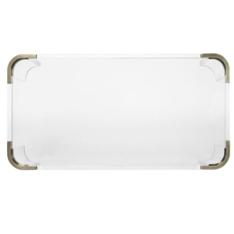 Carlson Coffee Table, 16.75" H x 28" L x 54" W