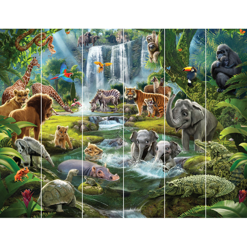Jungle Adventure 3.01m x 2.42m Matte Mural