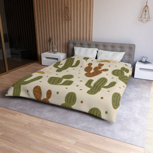 Microfiber Duvet Cover Boho Style, Design 19