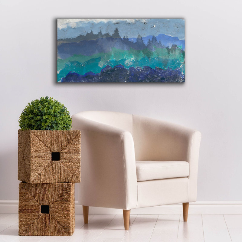  «Appalachian Trail 2» par Alicia Ludwig, art mural sur toile, 40 po x 20 po