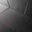 Blackout Nero Marquina 3" X 12" Honed Chevron Marble Subway Tile (3.75 Sq. Ft. / Case)