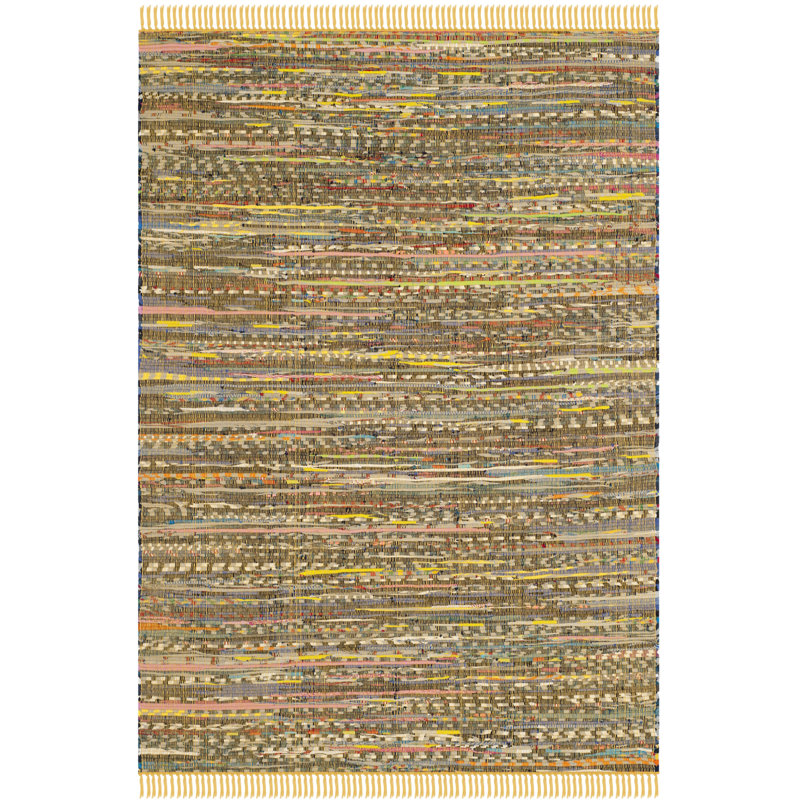 Dunkle Cotton Flatweave Area Rug, Rectangle 152 x 244 cm