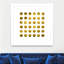 Golden Spots White 'mat et encadré-1471971991