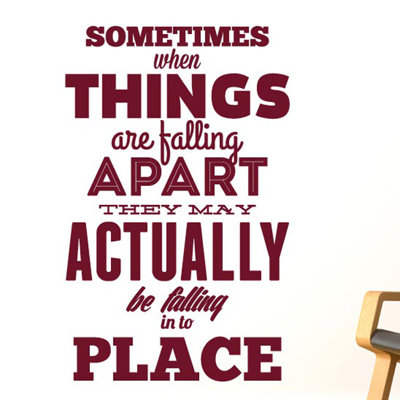 Non-Wall Damaging Wall Decal