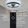 50cm Casian 5 - Blade LED Smart Ceiling Fan with Light Kit Included