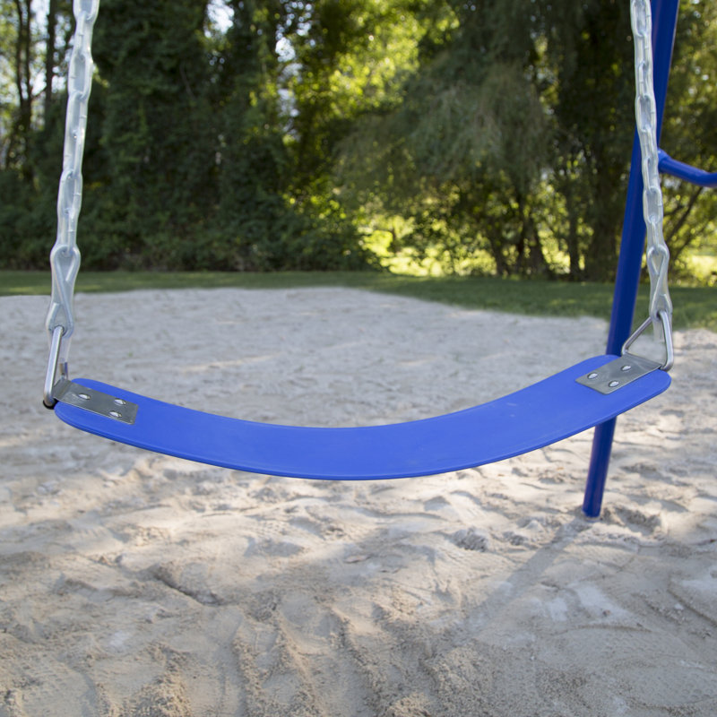 Multicolor Steel Geo Dome Climber with Swing Set and Basketball Hoop