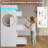 Tall 5 Drawer Dresser With Led Light-501075048