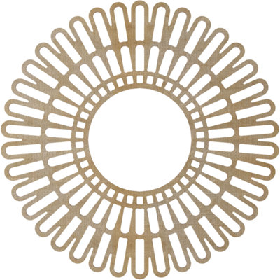 Médaillon de plafond en bois Cornellius