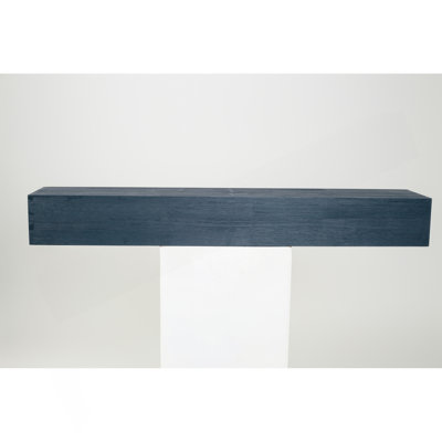Manteau de cheminée en bois rustique 48 ", tablette murale et flottante pour décoration intérieure