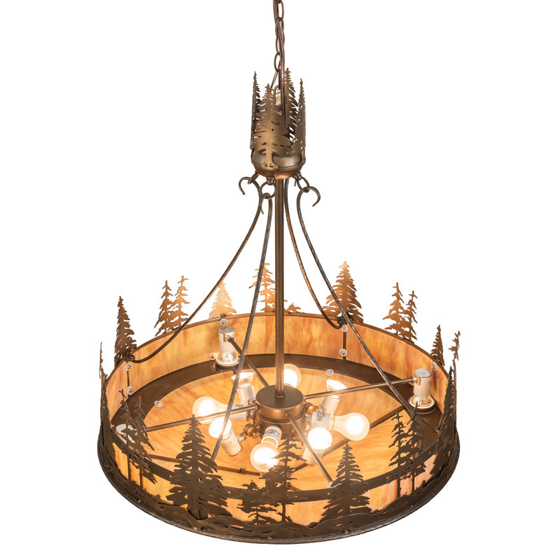 Rustic Lodge 12 - Light Pendant