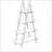 Solid Bamboo Wood Oxford "A" Frame Ladder Display Bookshelf
