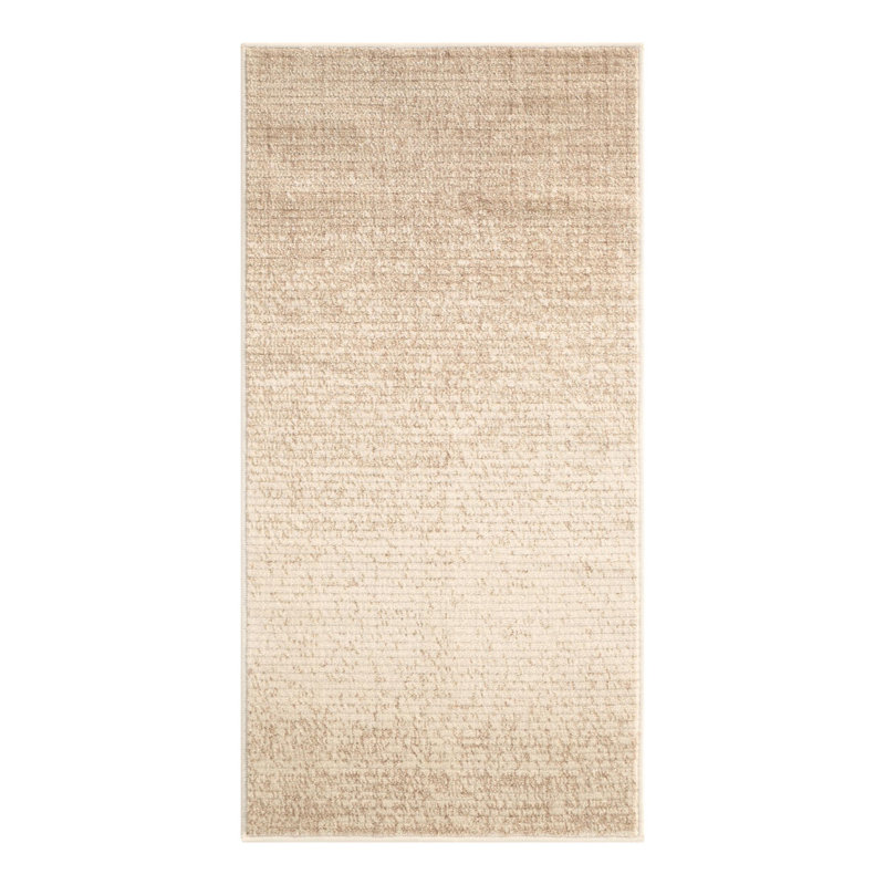 Hulsey Striped Ivory Area Rug, Rectangle 2'2" x 4'1"