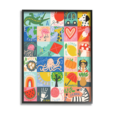 «Patchwork Style Alphabet Playful Kid's ABC Letters XXL» par Caroline Alfreds