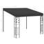 Ophelia & Co. Wand-Pavillon 3X3x2,5 M Anthrazit-114455804