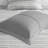 Rhodes 100% Cotton Blend Striped 4-Piece Full/Queen Comforter Set with Throw Pillow-1622896903