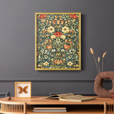 WM MORRIS Series DCCCLXXXVIII  -Premium Framed Print -Ready to Hang - No Nails Required