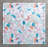 Summer Picnic 100% Cotton Floral Square Napkin
