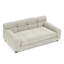 Pet pour grands chiens - Beige rectangulaire avec griffes - Surface confortable moyenne et stable-130917069